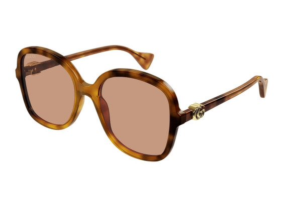 Gucci GG1178S 004 Light Havana/Orange
