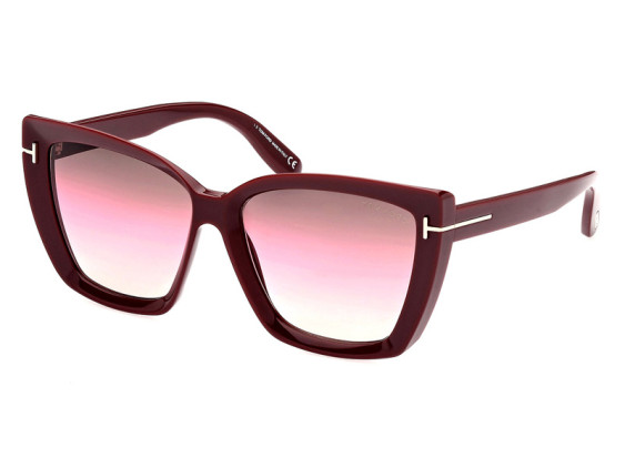 Tom Ford FT0920 69F Burgundy/Brown To Pink Gradient