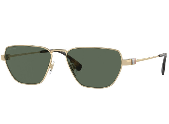Burberry BE3146 110971 Light Gold/Dark Green