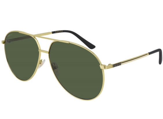 Gucci GG0832S 002 Gold/Green