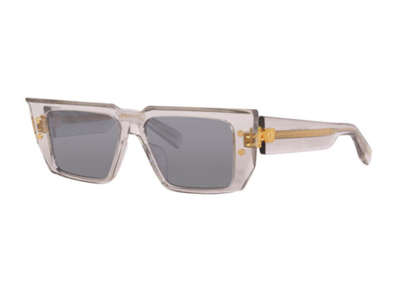 Balmain B-VI BPS-128B Grey Crystal with Gold Flakes/Gold/Dark Grey