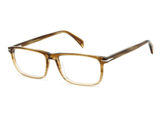 David Beckham DB 1019 02ZR00 Striped Brown Beige 57mm