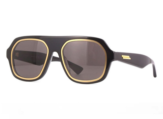 Bottega Veneta BV1217S 001 Black/Grey