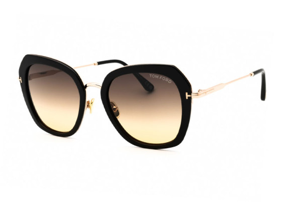 Tom Ford FT0792 01B Shiny Black/Gradient Smoke