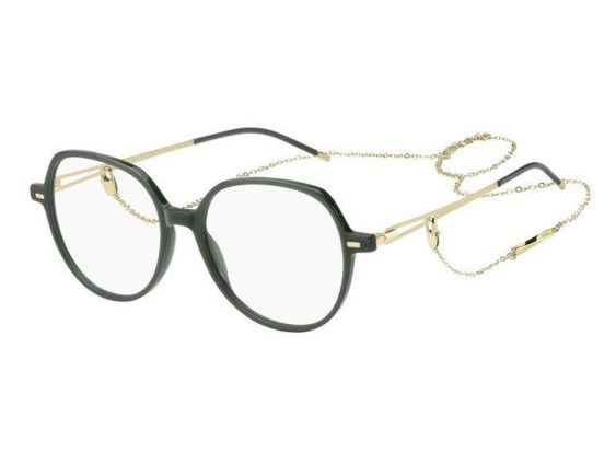 Hugo Boss BOSS 1391 01ED 00 Green/Gold with Gold Chain 53mm