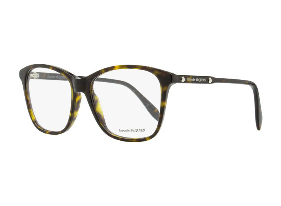 Alexander McQueen AM0191O 002 Havana 54mm