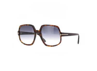 Tom Ford FT0992 52W Shiny Dark Havana/Blue Gradient
