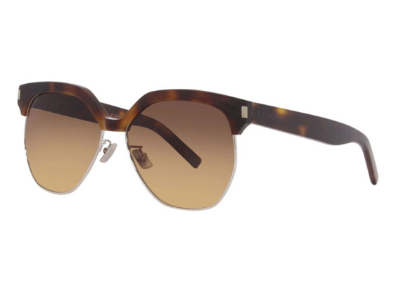 Saint Laurent SL408 001 Dark Havana/Brown Gradient