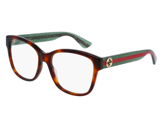 Gucci GG0038ON 002 Havana/Green 54mm