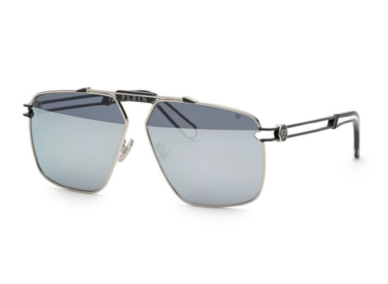 Philipp Plein SPP049M K07X Silver/Grey Silver Mirror