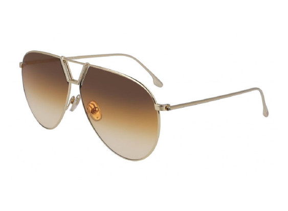 Victoria Beckham VB208S 702 Gold/Brown Gradient