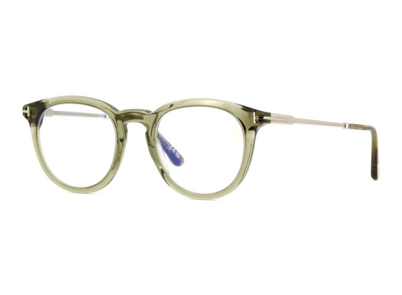 Tom Ford FT5905-B 096 Shiny Dark Green 49mm