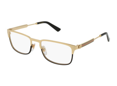 Gucci GG0135O 001 Gold 52mm