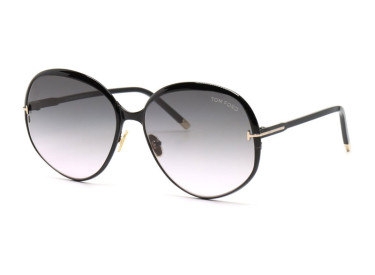 Tom Ford FT0913 01B Shiny Black/Smoke Gradient