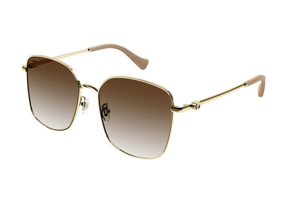 Gucci GG1146SK 002 Gold/Brown Gradient