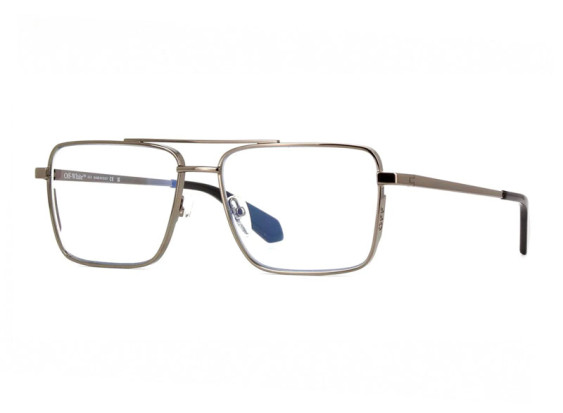 Off-White OERJ066 STYLE 66 7700 Gunmetal/Clear Blue Light Block 57mm