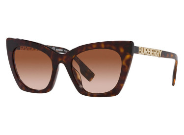Burberry BE4372U 300213 Dark Havana/Brown Gradient