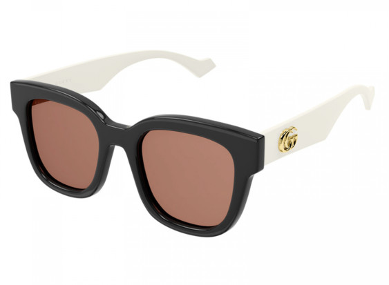 Gucci GG0998S 002 Black/White/Orange