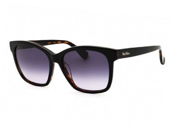 Max Mara MM0042 05B Black/Smoke Gradient