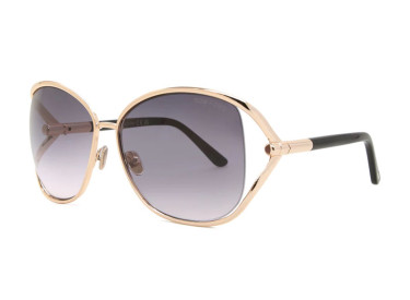 Tom Ford FT1091 28B Shiny Rose Gold/Gradient Smoke