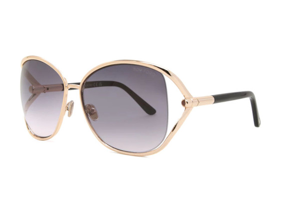 Tom Ford FT1091 28B Shiny Rose Gold/Gradient Smoke