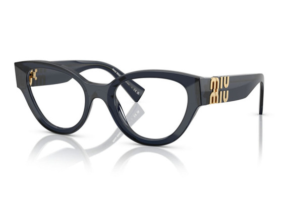Miu Miu MU01VV 08Q1O1 Blue Transparent 52mm