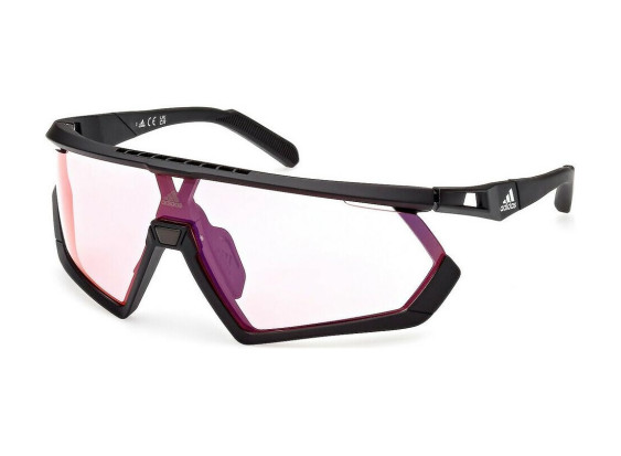 Adidas SP0054 02L Matte Black/Roviex Mirror Photochromic