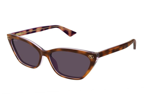 Gucci GG1815S 004 Top Havana/Transparent/Violet