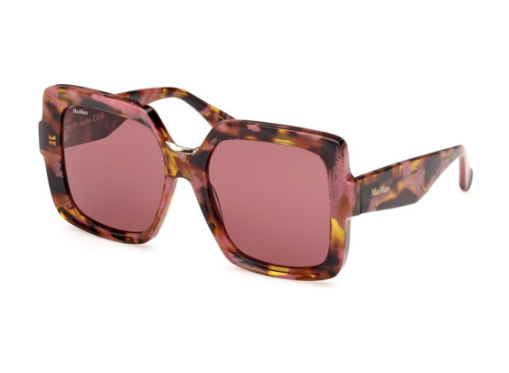 Max Mara MM0088 55S Coloured Havana/Bordeaux