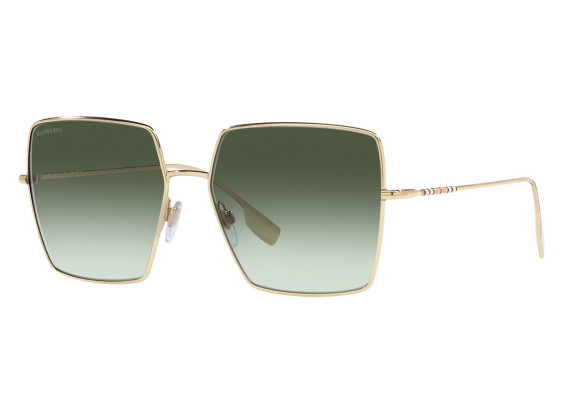 Burberry BE3133 11098E Light Gold/Gradient Green