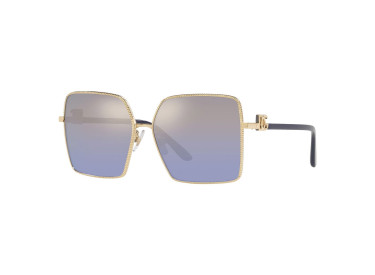 Dolce & Gabbana DG2279 02/33 Gold/Blue Mirror Gradient Gold