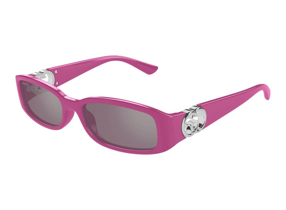 Gucci GG1661S 004 Fuchsia/Pink With Silver Inner Mirror