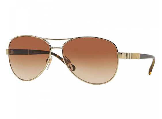Burberry BE3080 114513 Gold/Brown Gradient