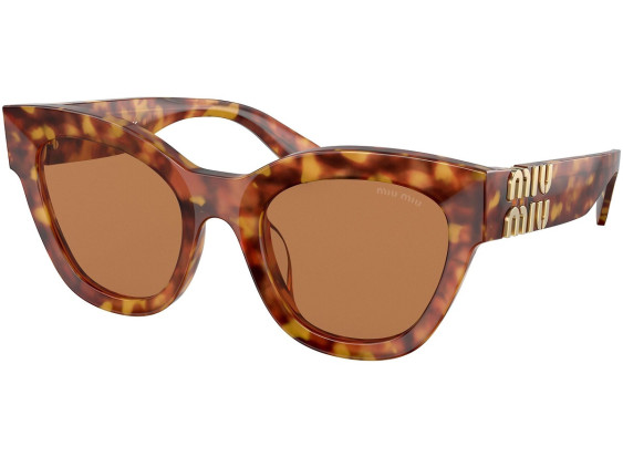 Miu Miu MU01YS 4BW2Z1 Light Havana/Brown