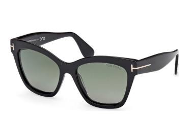 Tom Ford FT1217 01R Black/Green Polarized