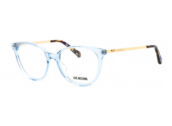 Moschino Love MOL549/SAM 0PJP 00 Transparent Blue/Gold 51mm