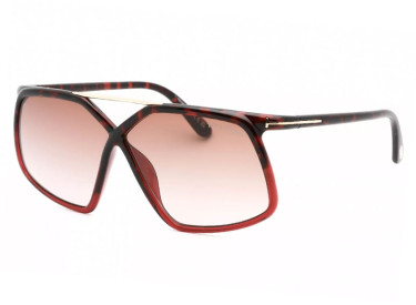 Tom Ford FT1038 56Z Burgundy Havana/Rose Gold/Gradient Brown