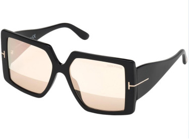 Tom Ford FT0790 01Z Shiny Black/Gradient Violet