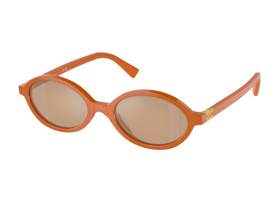Miu Miu MU04ZS 11V40D Turmenic Opal/Mirror Orange