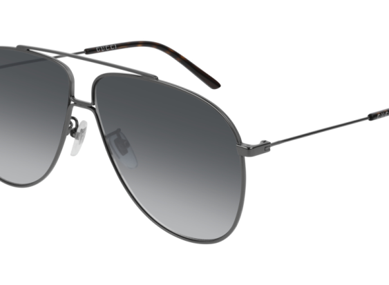 Gucci GG0440S 001 Ruthenium/Grey