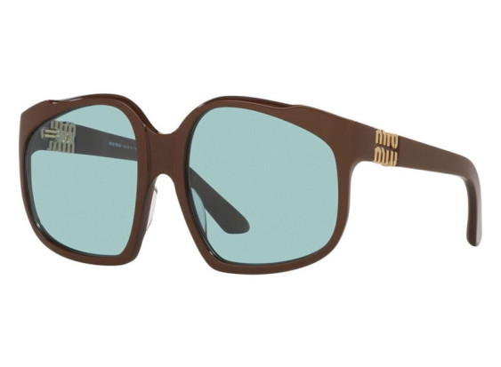Miu Miu MUA07S 24D20R Shiny Brown/Light Blue