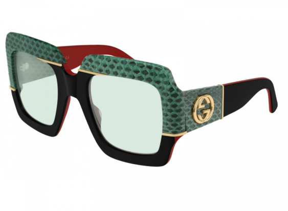 Gucci GG0484S 003 Black/Green