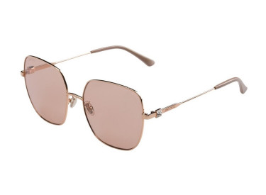 Jimmy Choo KORI/G/SK 0VO1 2S Gold Plum/Pink Mirror