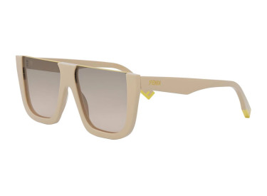 Fendi FE40136I 57F Shiny Beige/Brown Gradient
