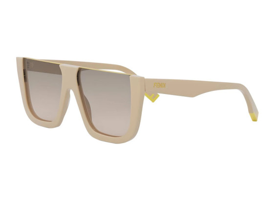 Fendi FE40136I 57F Shiny Beige/Brown Gradient