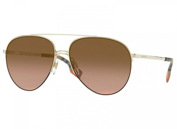 Burberry BE3113 110913 Light Gold/Brown Gradient