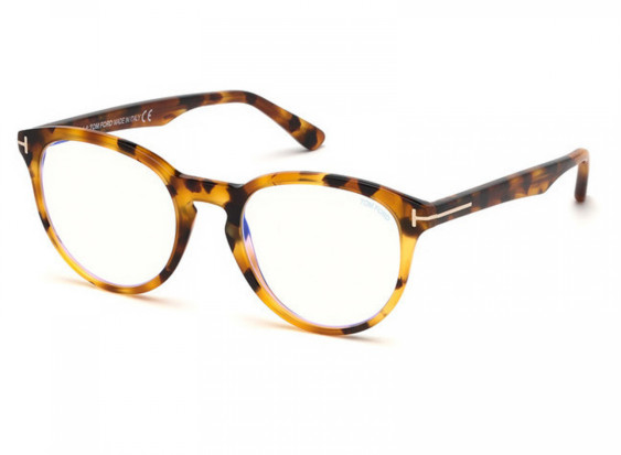 Tom Ford FT5556-B 055 Havana Bunt 51mm