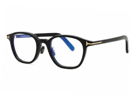 Tom Ford FT5858-D-B 001 Shiny Black 49mm