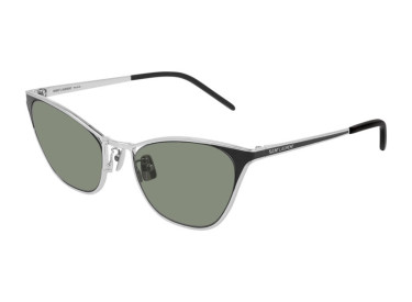 Saint Laurent SL409 003 Silver/Green