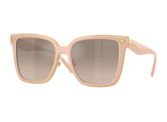 Versace VE2278D 54946I Nude/Brown Gradient Grey Mirror Silver